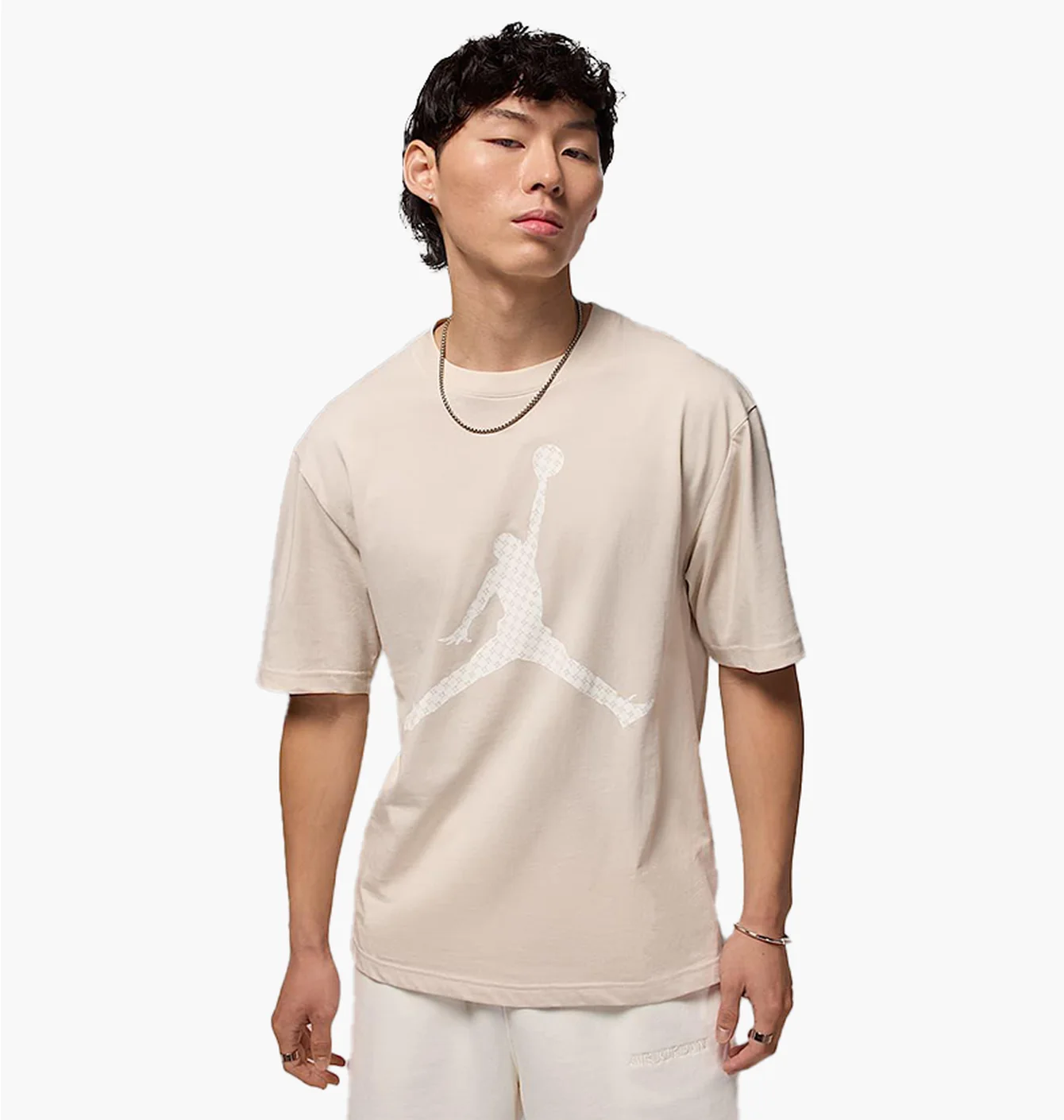 Футболка чоловіча Air Jordan Brooklyn MenS T- Shirt Beige IF0399-104