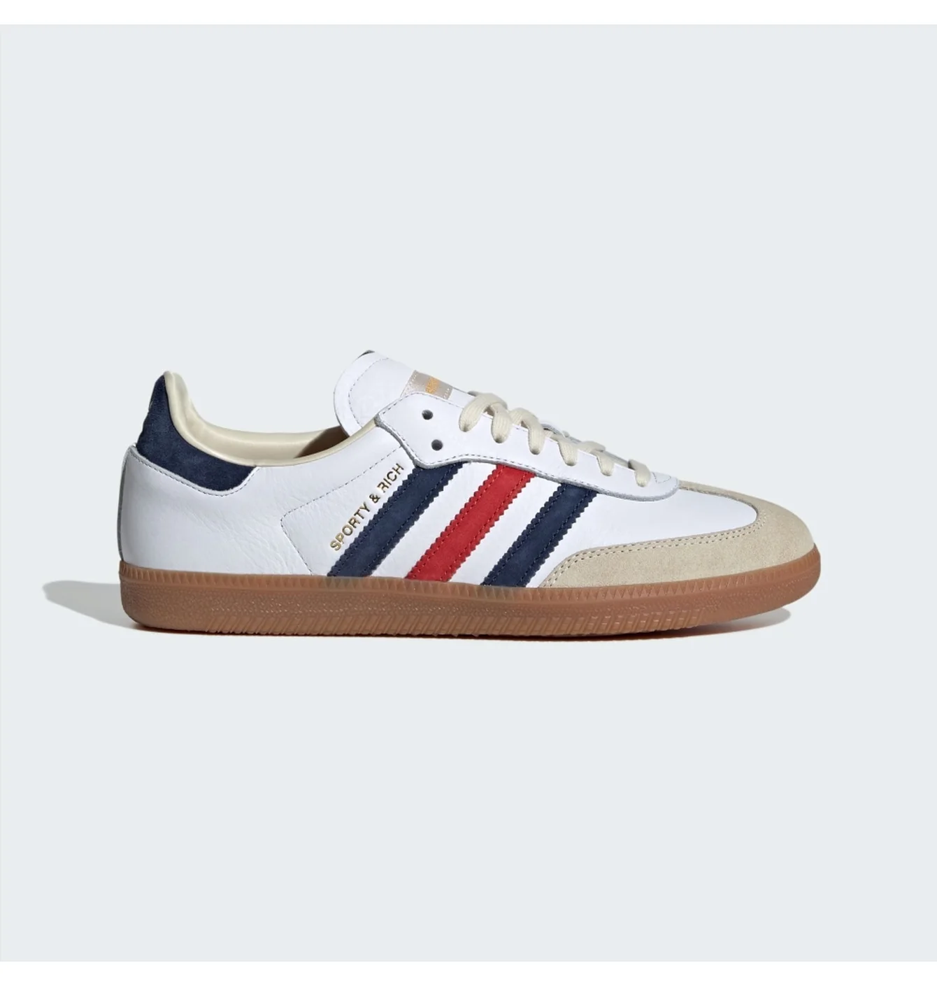 Кросівки чоловічі Adidas Samba Og Sporty & Rich Shoes White IH8338