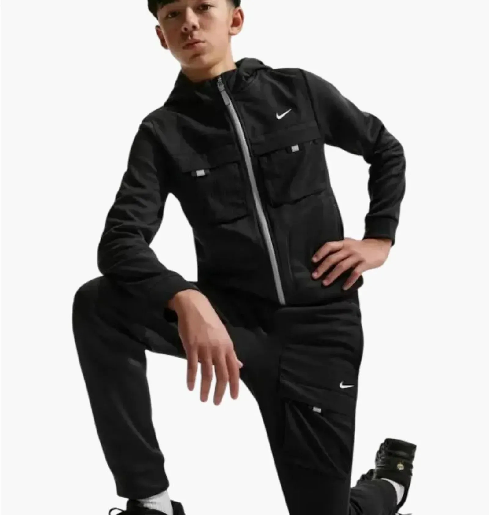 Спортивний костюм дитячий Nike City Utility Black (IO0763-010__IO0764-010)