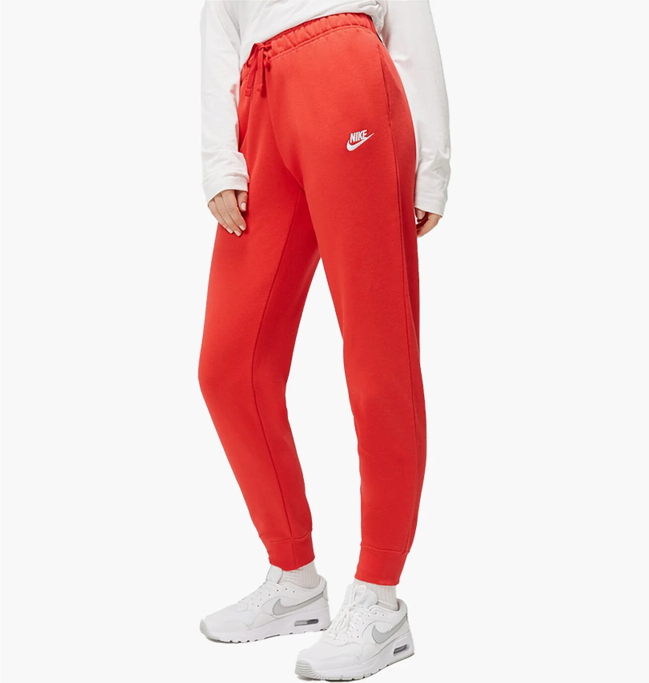 Штани жіночі Nike W Nsw Club Flc Mr Std Red DQ5191-657