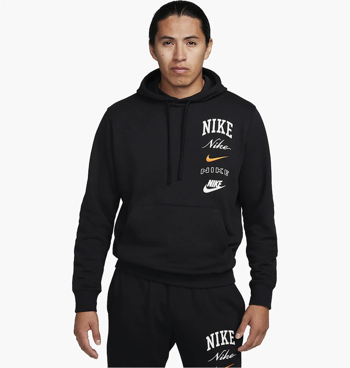 Худі чоловіче Nike Club Fleece Black FN2634-010