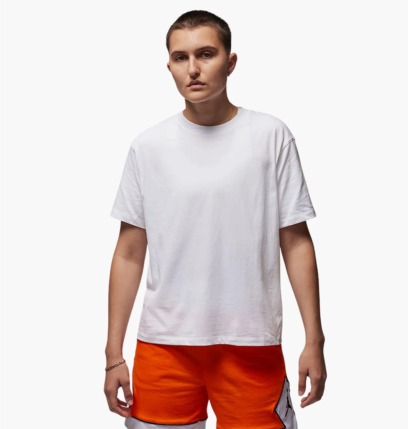 Футболка жіноча Air Jordan Core Blank Ss Tee White DX7042-100
