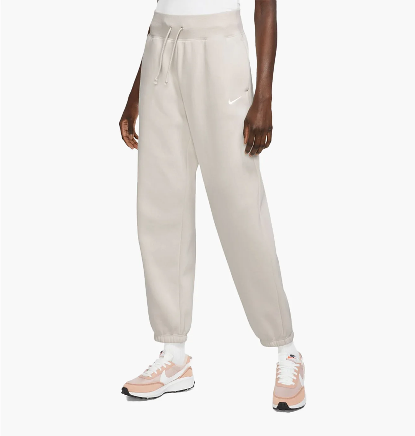 Штани жіночі Nike Sportswear Phoenix Fleece High-Waisted Oversized Sweatpants Grey DQ5887-104
