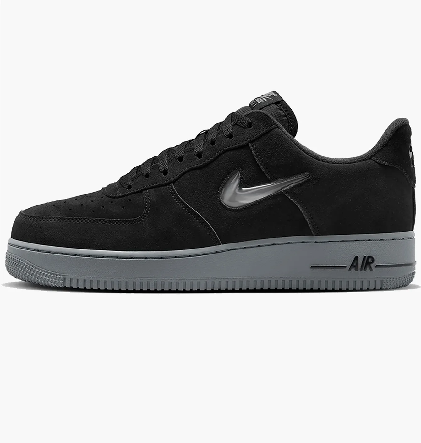 Кросівки чоловічі Nike Air Force 1 Low Jewel Suede Black HQ3827-002
