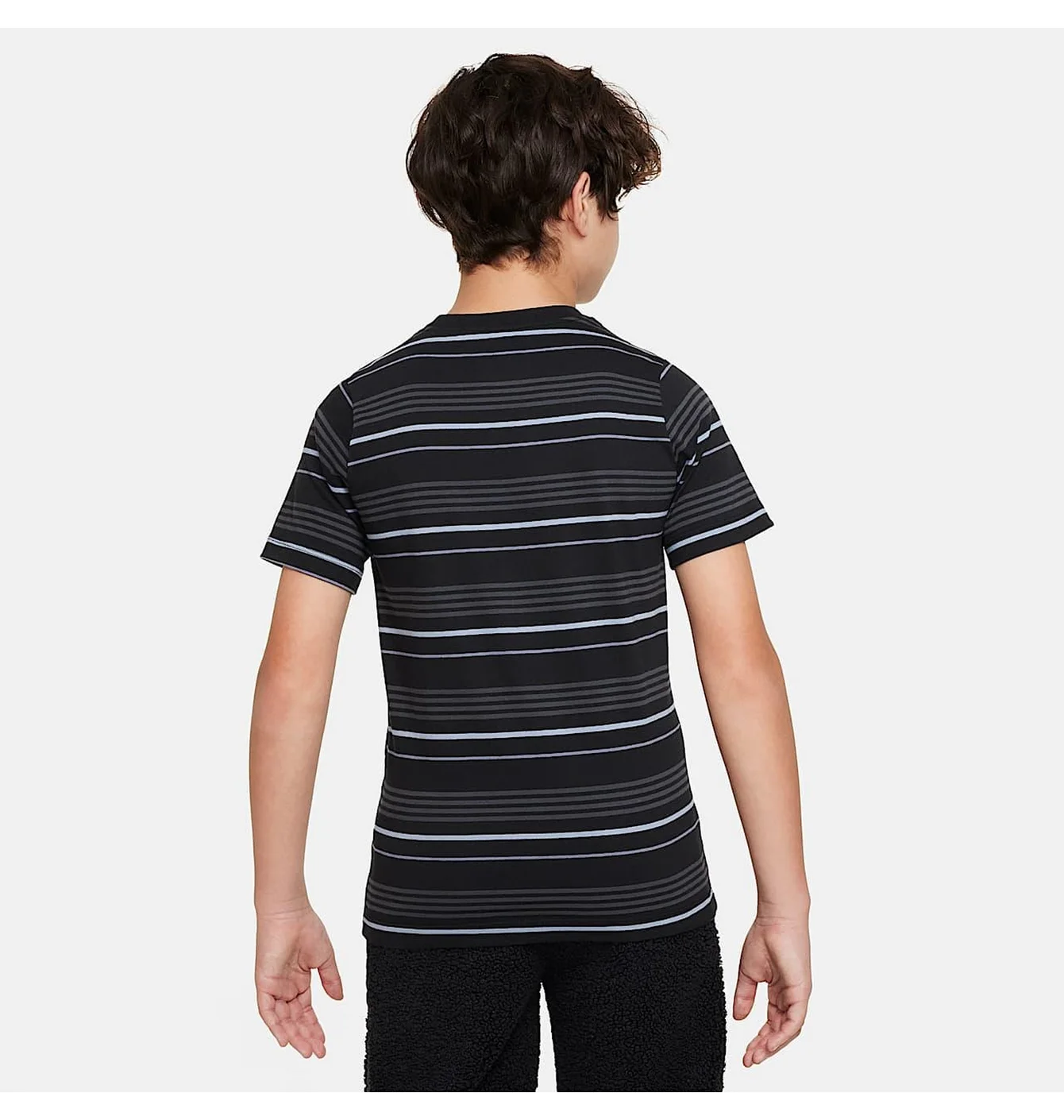 Футболка дитяча Nike Shirt K Nsw Tee Club Stripe Black FJ6348-011
