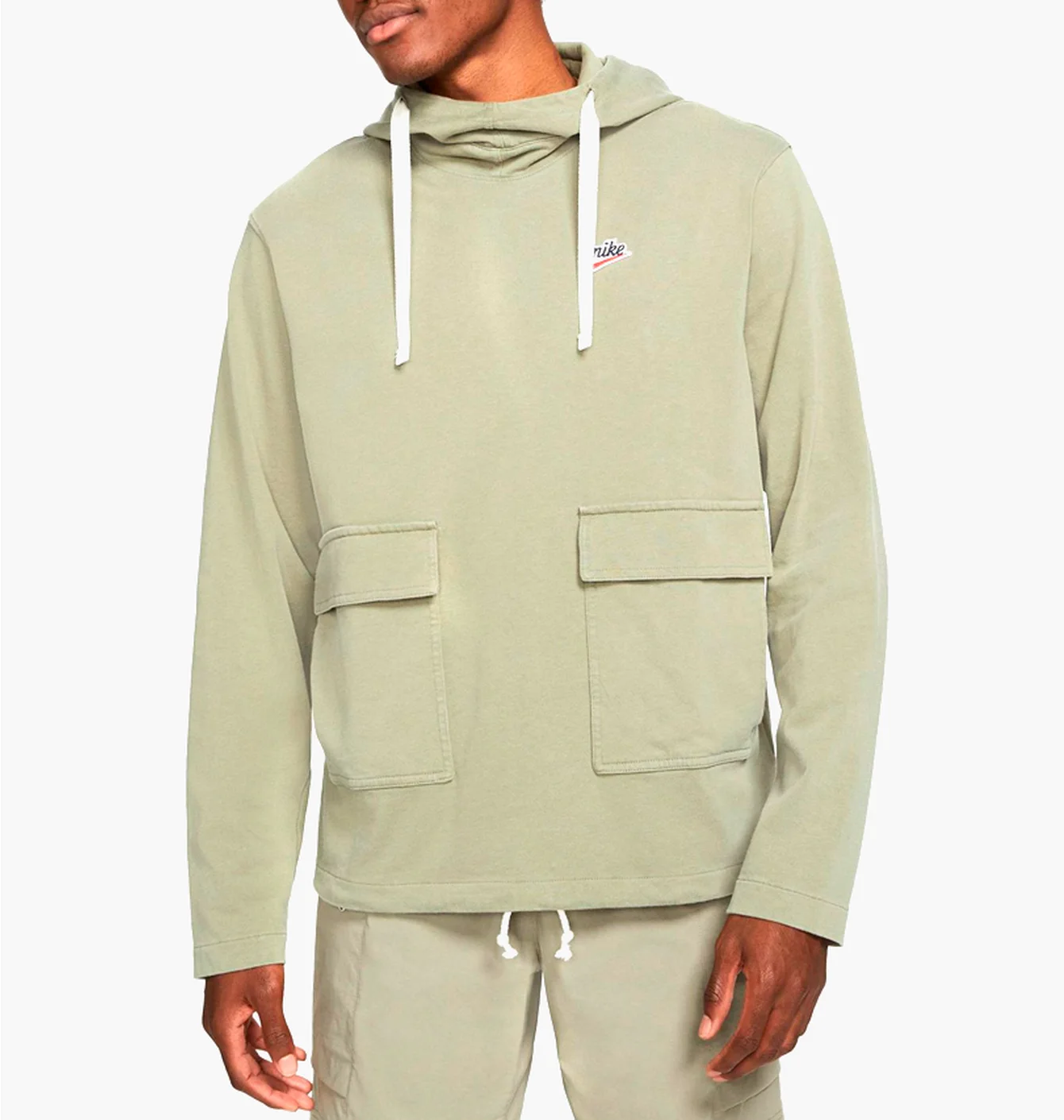 Худі чоловіче Nike Heritage Popover Jacket Beige Da0037-320