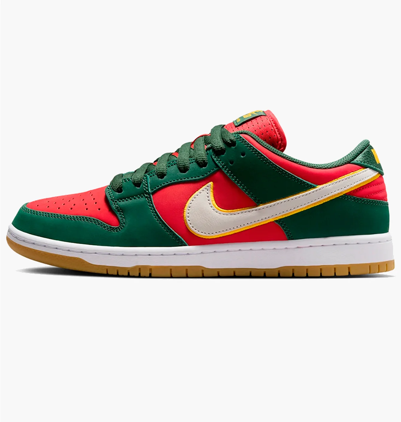Кросівки чоловічі Nike Sb Dunk Low Pro Green/Red FZ1287-300