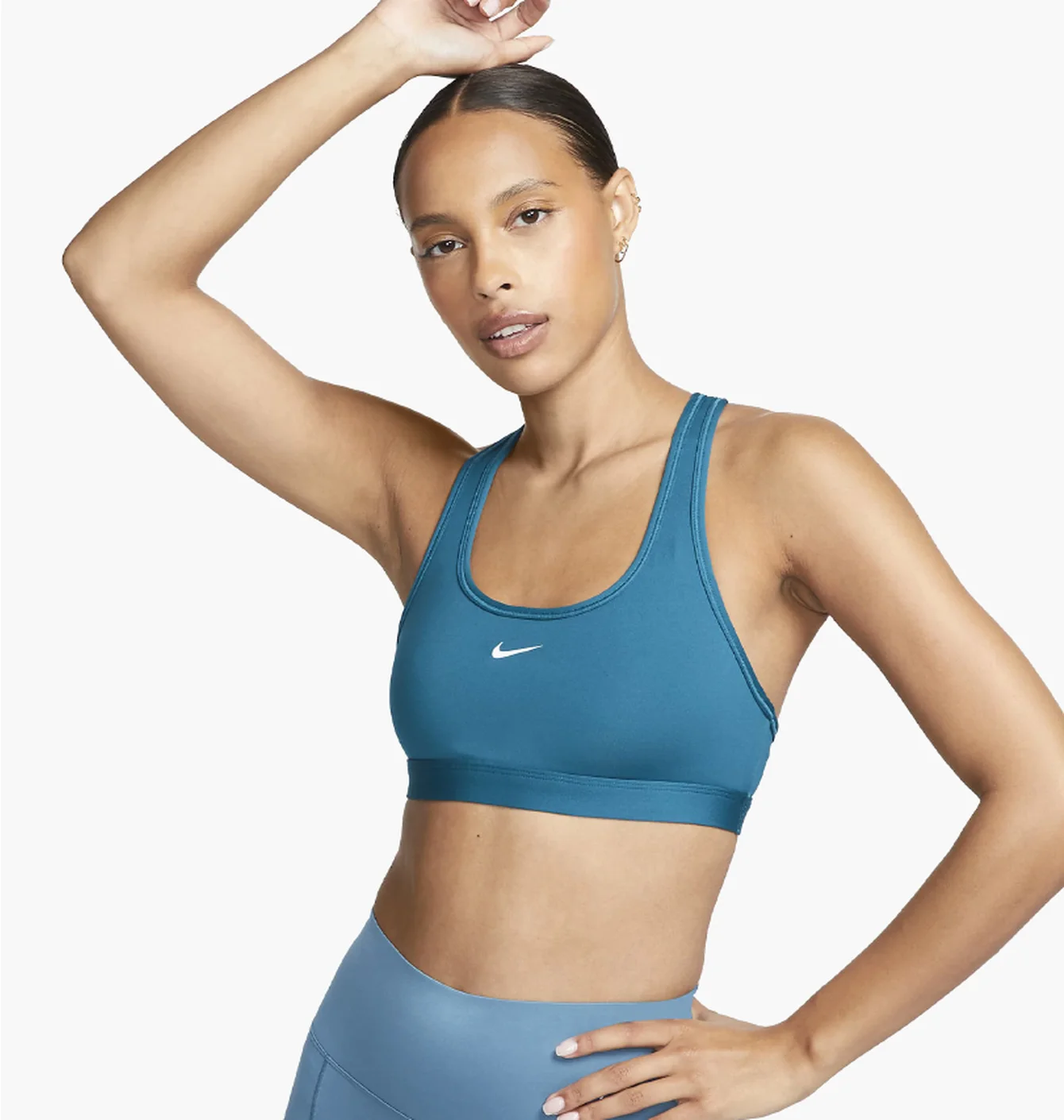 Топ жіночий Nike Swoosh Light Support Blue DX6817-381
