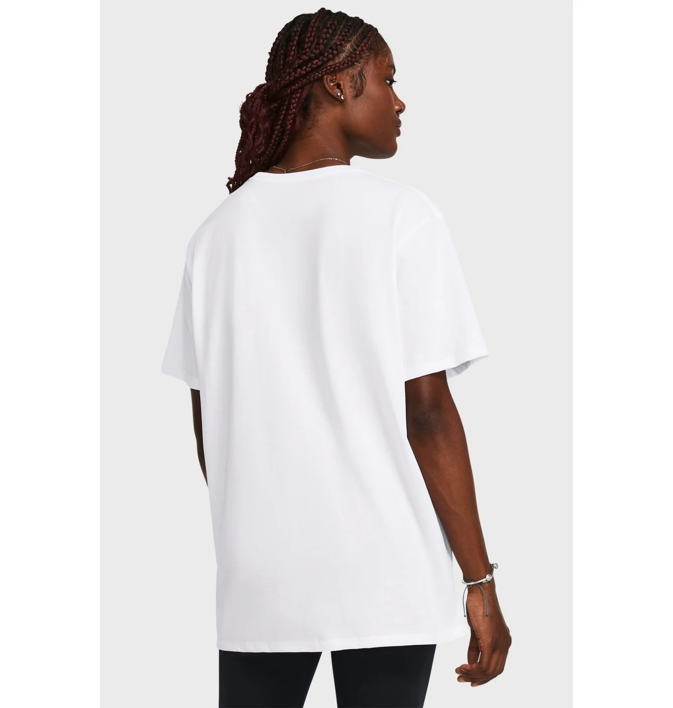 Футболка жіноча Under Armour Campus Oversize Ss White 1387193-100