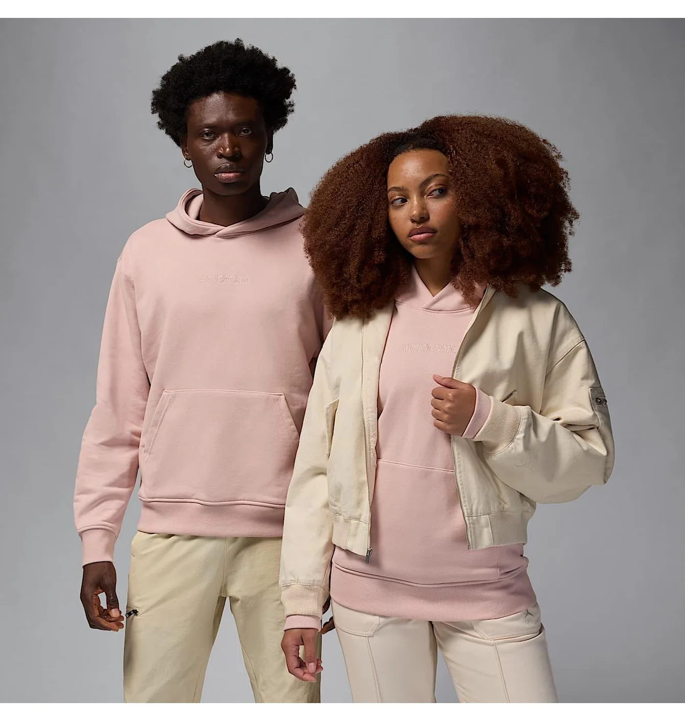 Худі чоловіче Air Jordan Wordmark Pink FZ3952-601