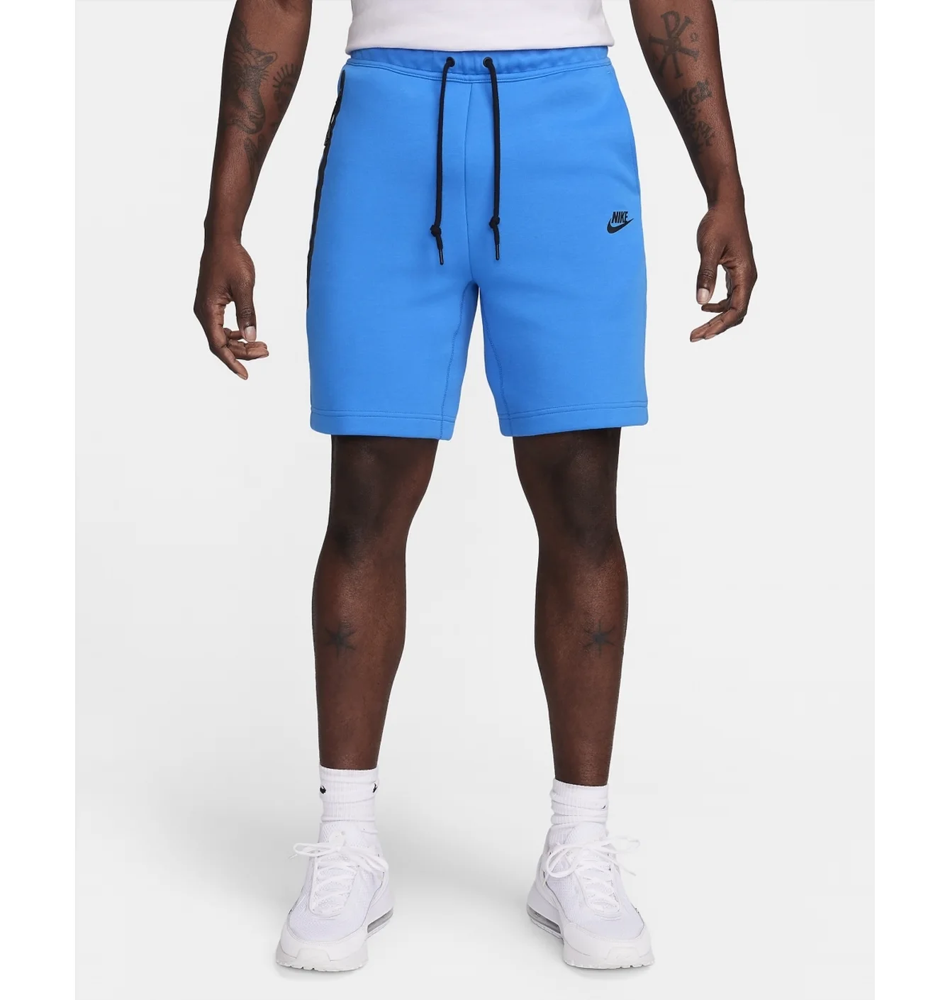 Шорти чоловічі Nike Sportswear Tech Fleece Shorts Light Blue FB8171-435