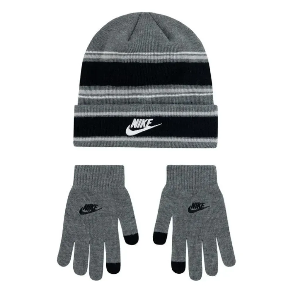 Шапка Nike Futura Patch Beanie & Gloves Set (8A3047-GOR)
