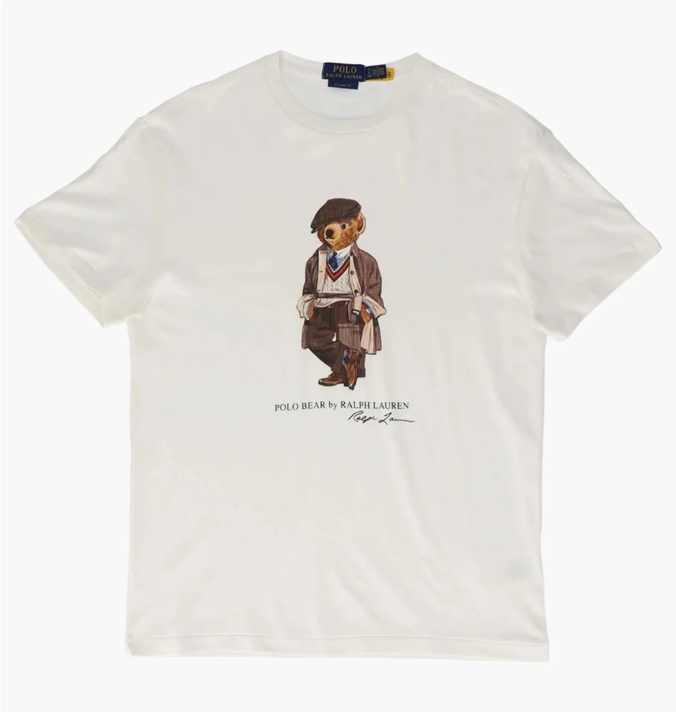 Футболка чоловіча Polo Ralph Lauren Bear White 710980310001