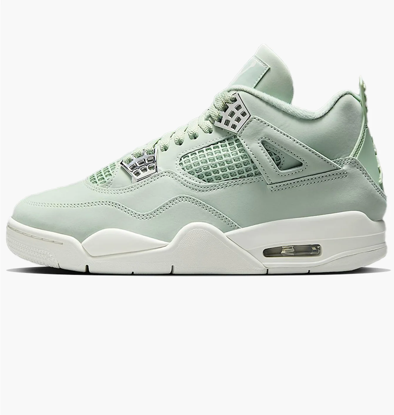 Кросівки жіночі Air Jordan 4 Retro Seafoam Sail Green HV0823-003