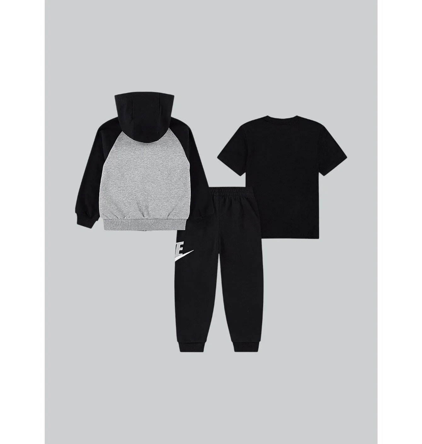 Спортивний костюм дитячий Nike Kids Nkn Color Blocked Hbr Jogger S Black/Grey 86N341-023