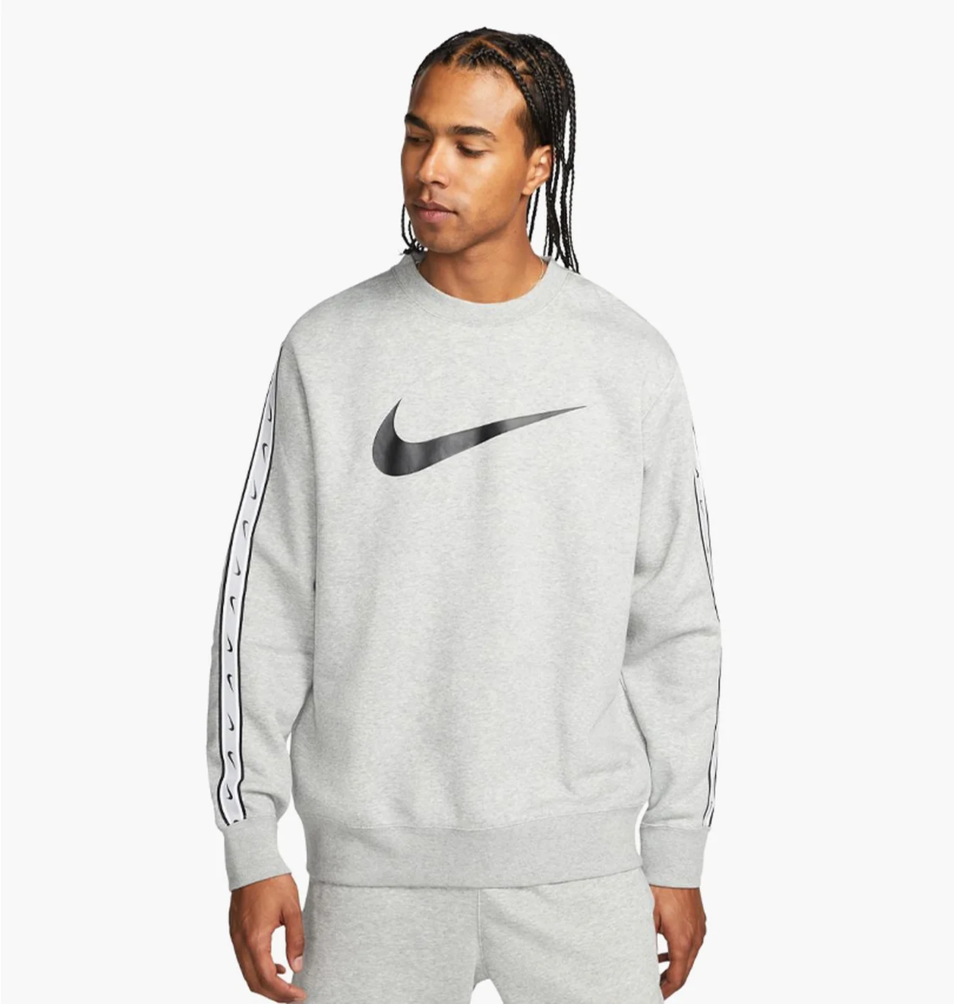 Світшот чоловічий Nike M Nsw Repeat Sw Pk Jogger White Dx2029-063