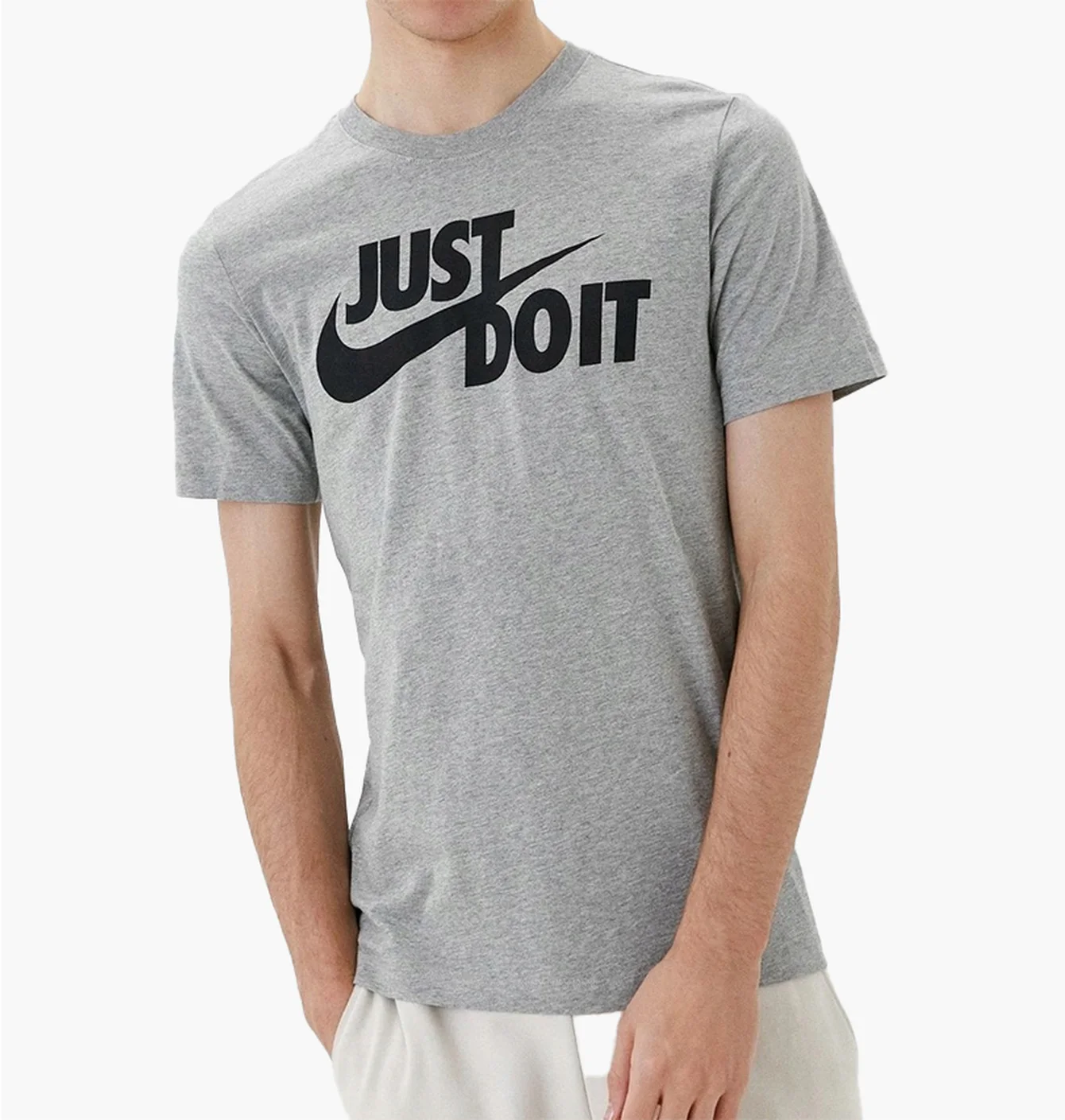 Футболка чоловіча Nike M Tee Grey DX1989-063