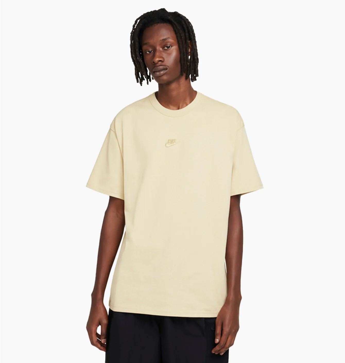 Футболка чоловіча Nike Sw Premium Essential Beige DO7392-783