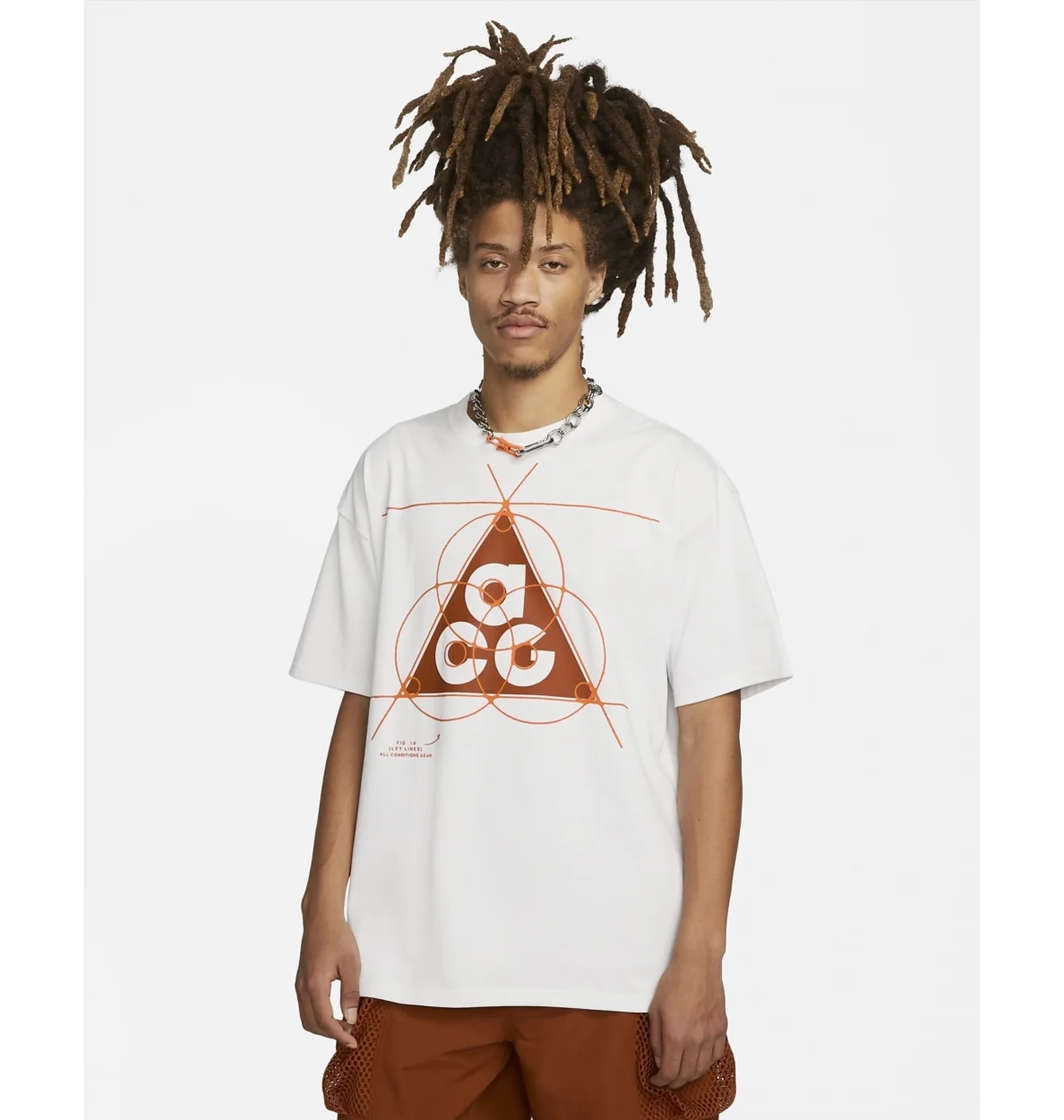 Футболка чоловіча Nike Acg T-Shirt White FB8119-121