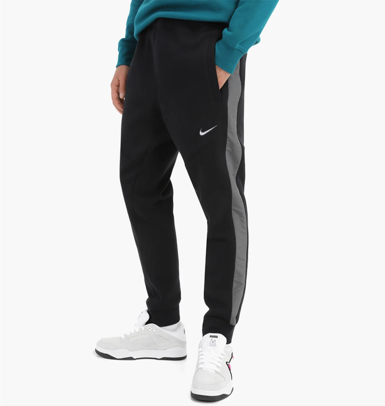 Штани чоловічі Nike Nsw Sp Flc Jogger Bb Black FN0246-010