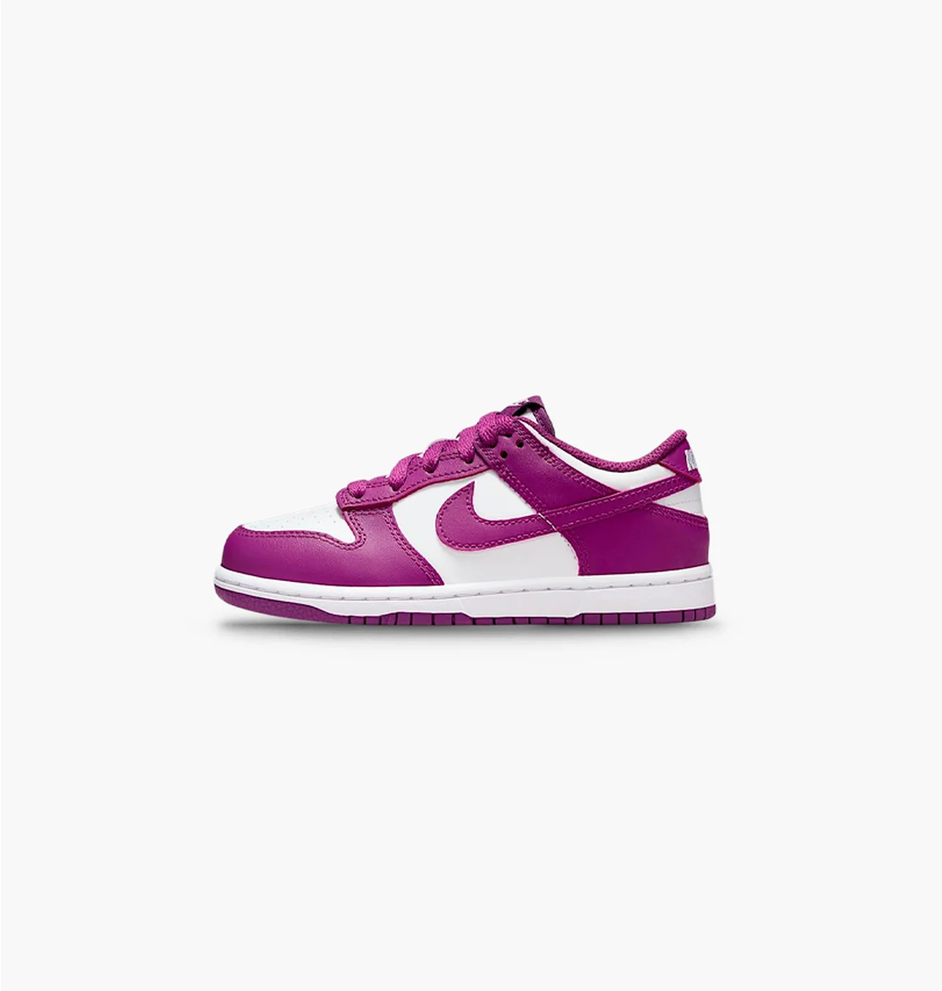 Кросівки дитячі Nike Dunk Low White/Violet FB9108-110