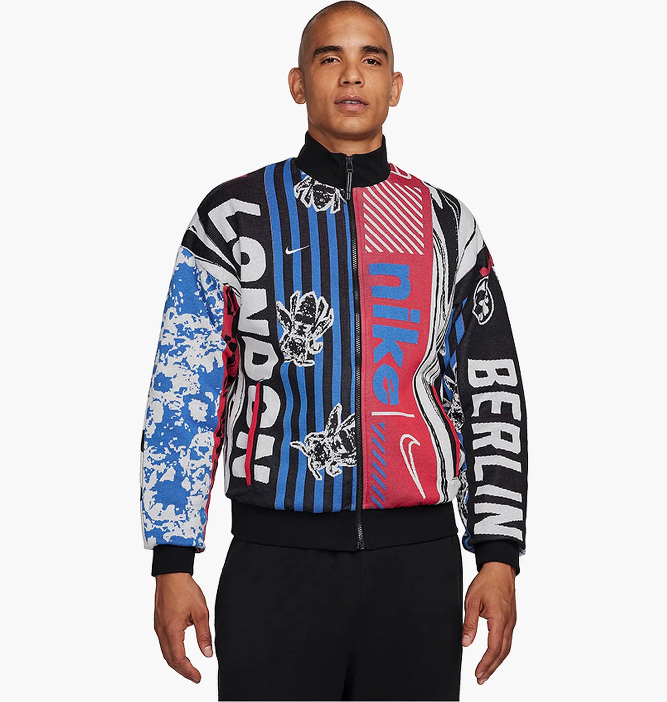 Олімпійка чоловіча Nike Culture Of Football Therma-Fit Full-Zip Soccer Jacket Multi FN2395-010