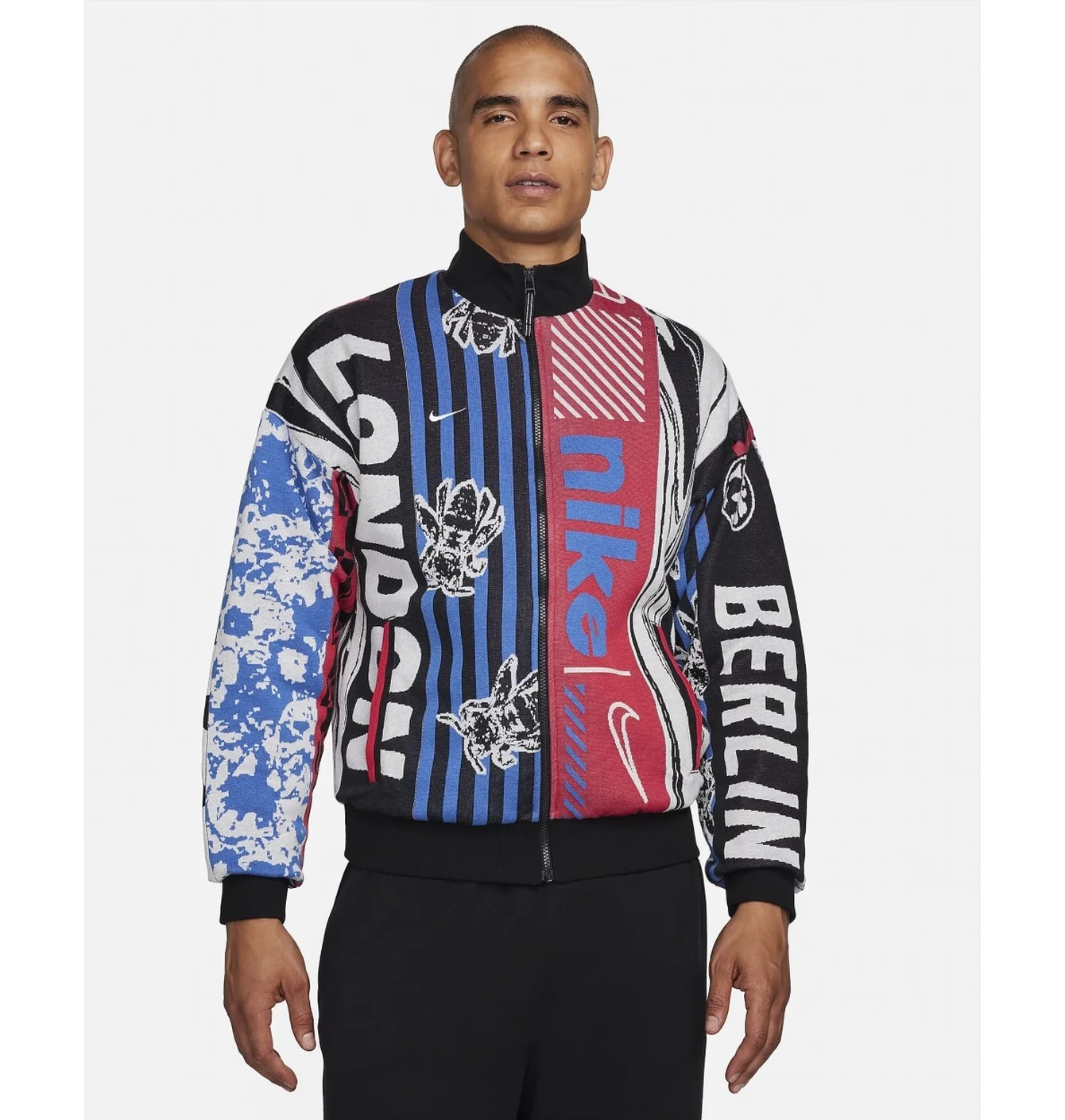 Олімпійка чоловіча Nike Culture Of Football Therma-Fit Full-Zip Soccer Jacket Multi FN2395-010