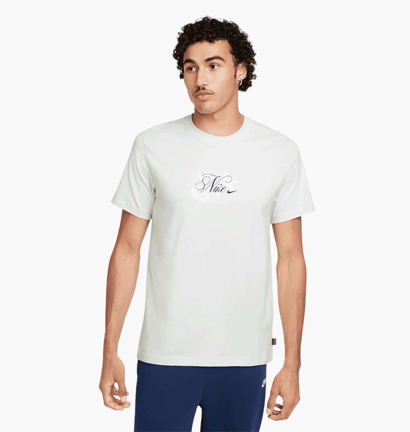 Футболка чоловіча Nike Nsw Ss Crew Grey HQ2434-025