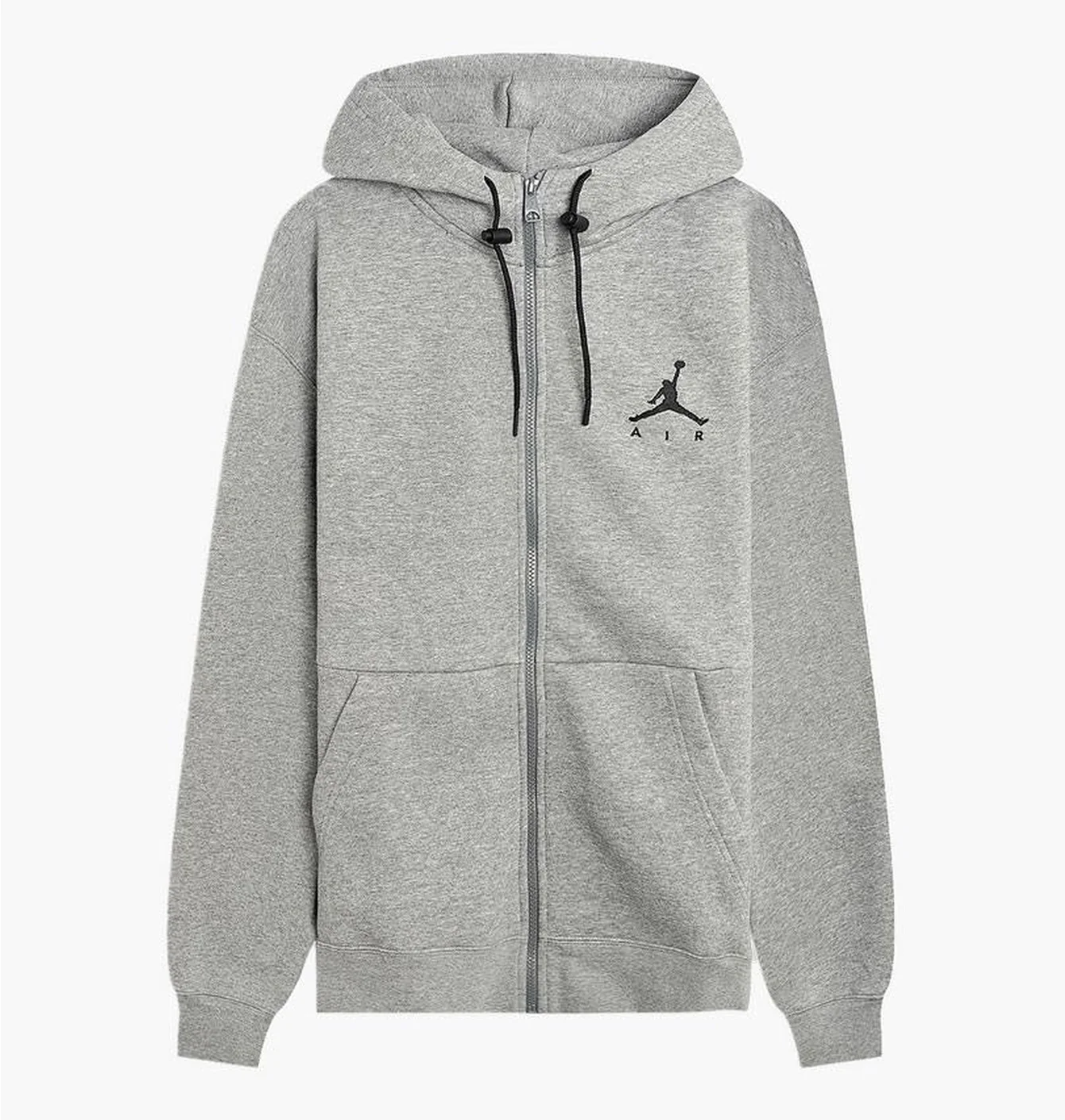 Толстовка чоловіча Nike Air Jordan Jumpman Air Fleece Full Zip Hoodie Grey CK6679-091