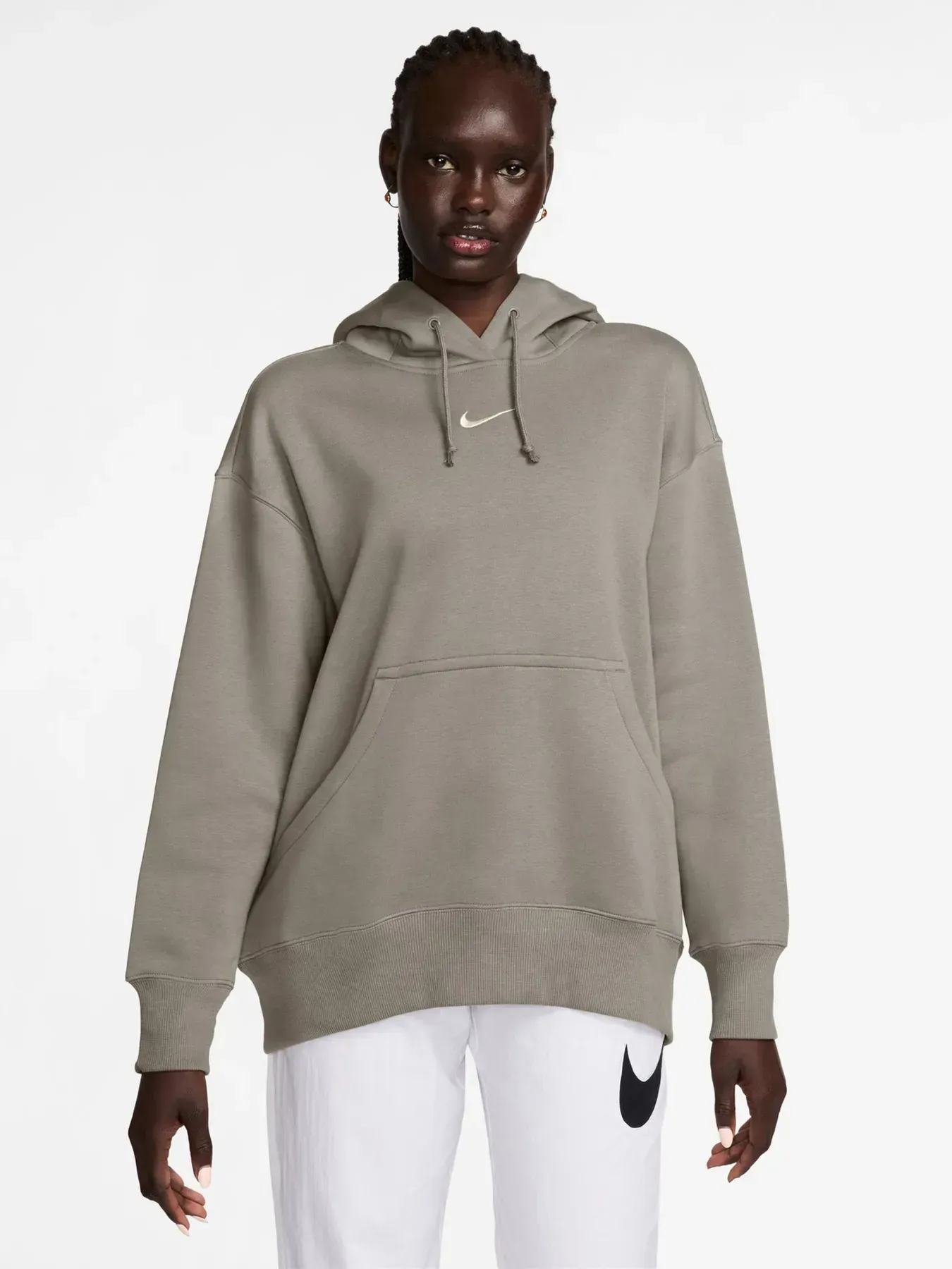Кофта жіночі Nike W Nsw Phnx Flc Os Po Hoodie (DQ5860-009)