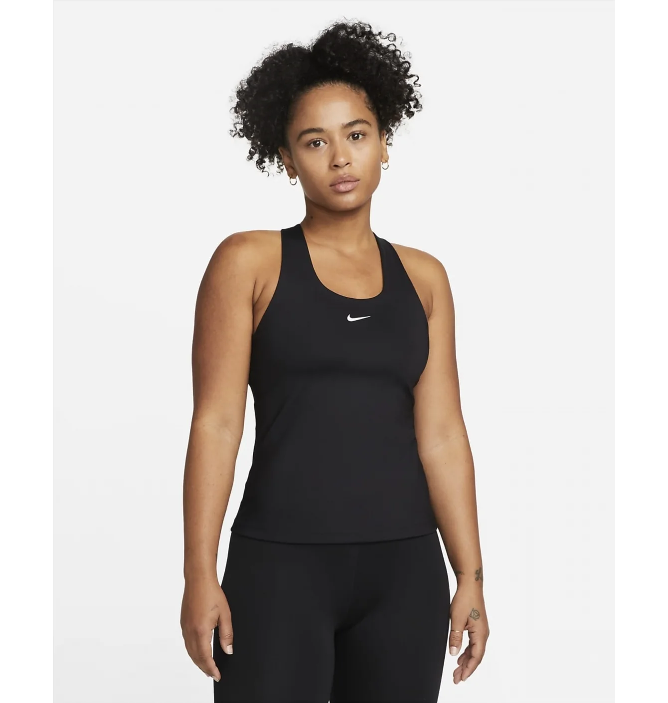 Майка жіноча Nike Swoosh Black Dv9897-010