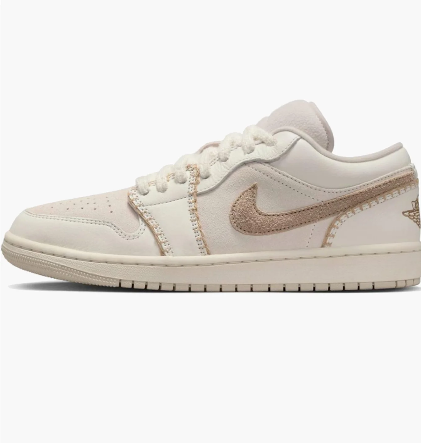 Кросівки жіночі Air Jordan 1 Low Hemp Beige HV4268-120
