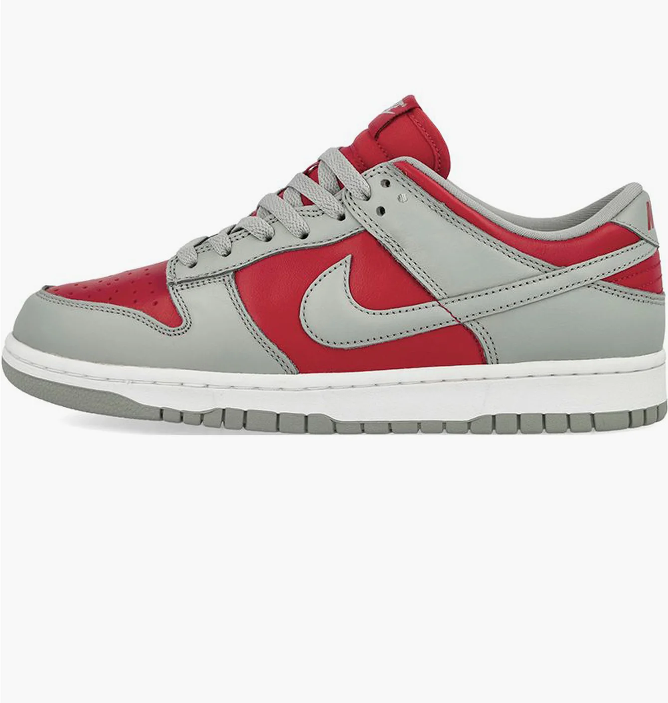 Кросівки унісекс Nike Dunk Low Grey/Red FQ6965-600