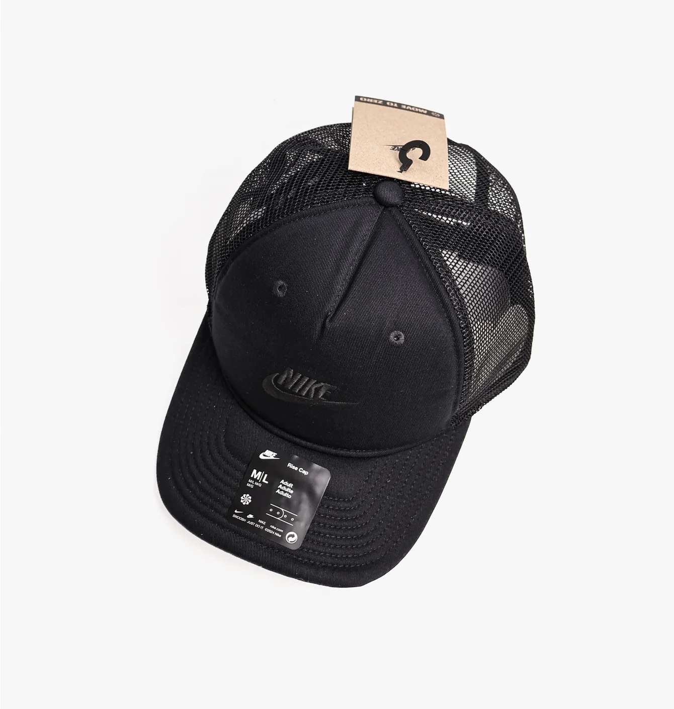 Кепка унісекс Nike Rise Cap Black FB5378-011