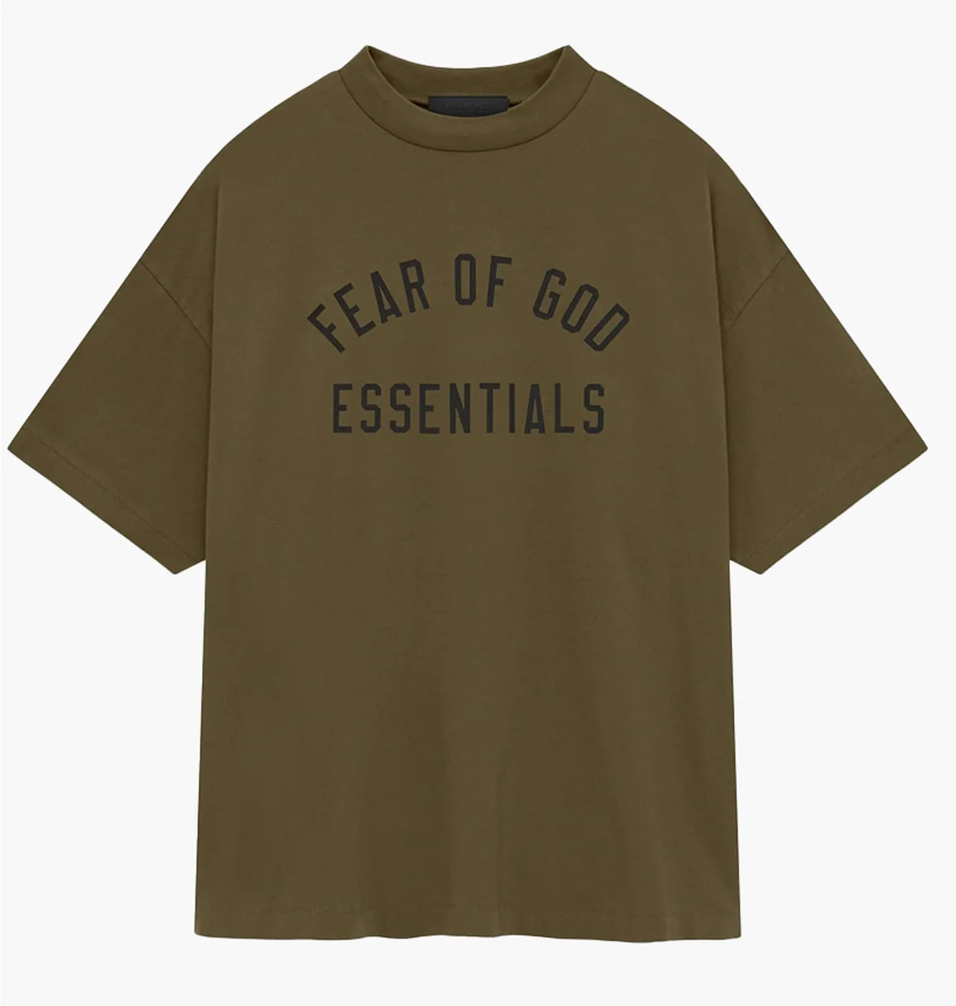 Футболка чоловіча Fear of God Essentials Brown 125BT244194F