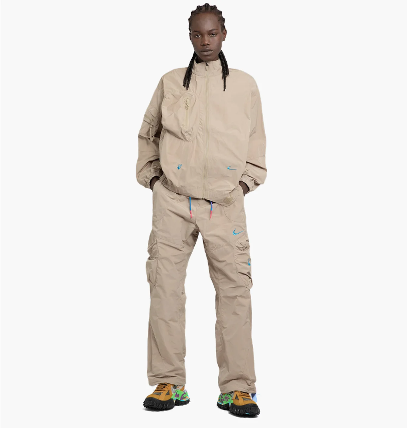 Спортивний костюм чоловічий Air Jordan Off-White Nrg Tracksuit Beige Dn1704-247