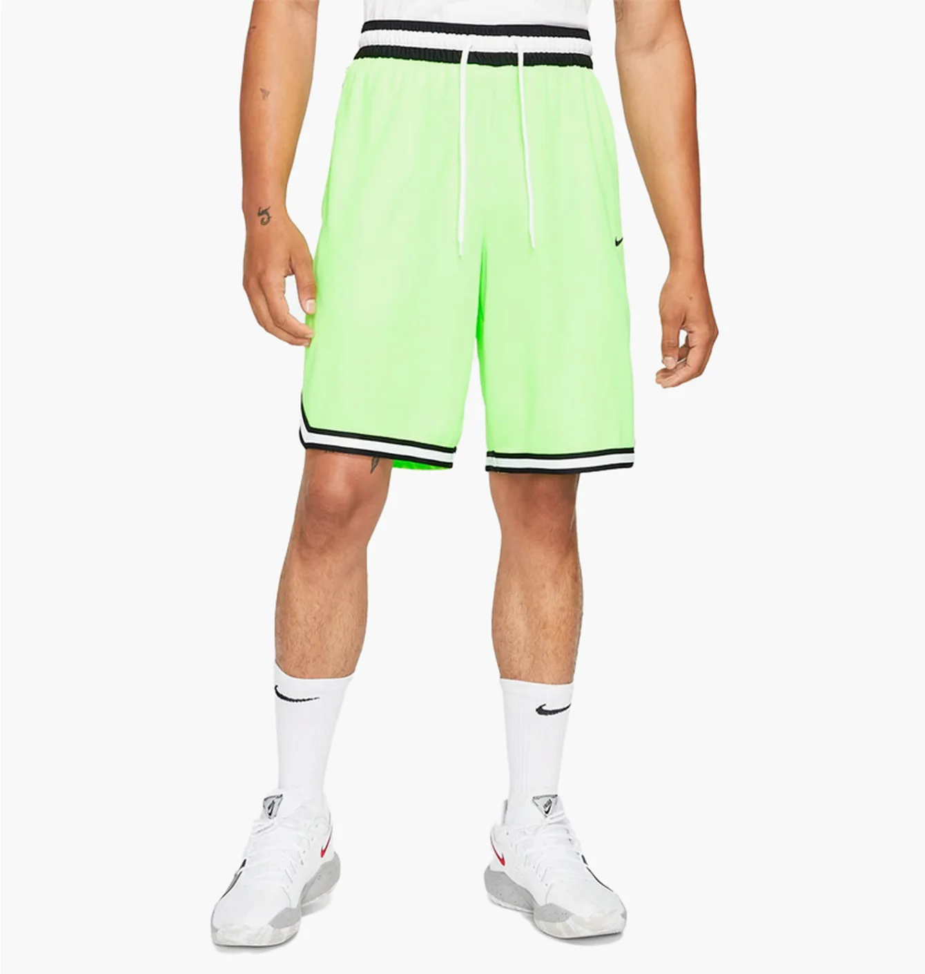 Шорти чоловічі Nike Dri-Fit Dna 3.0 Basketball Shorts Lime Glow Green DA5844-345