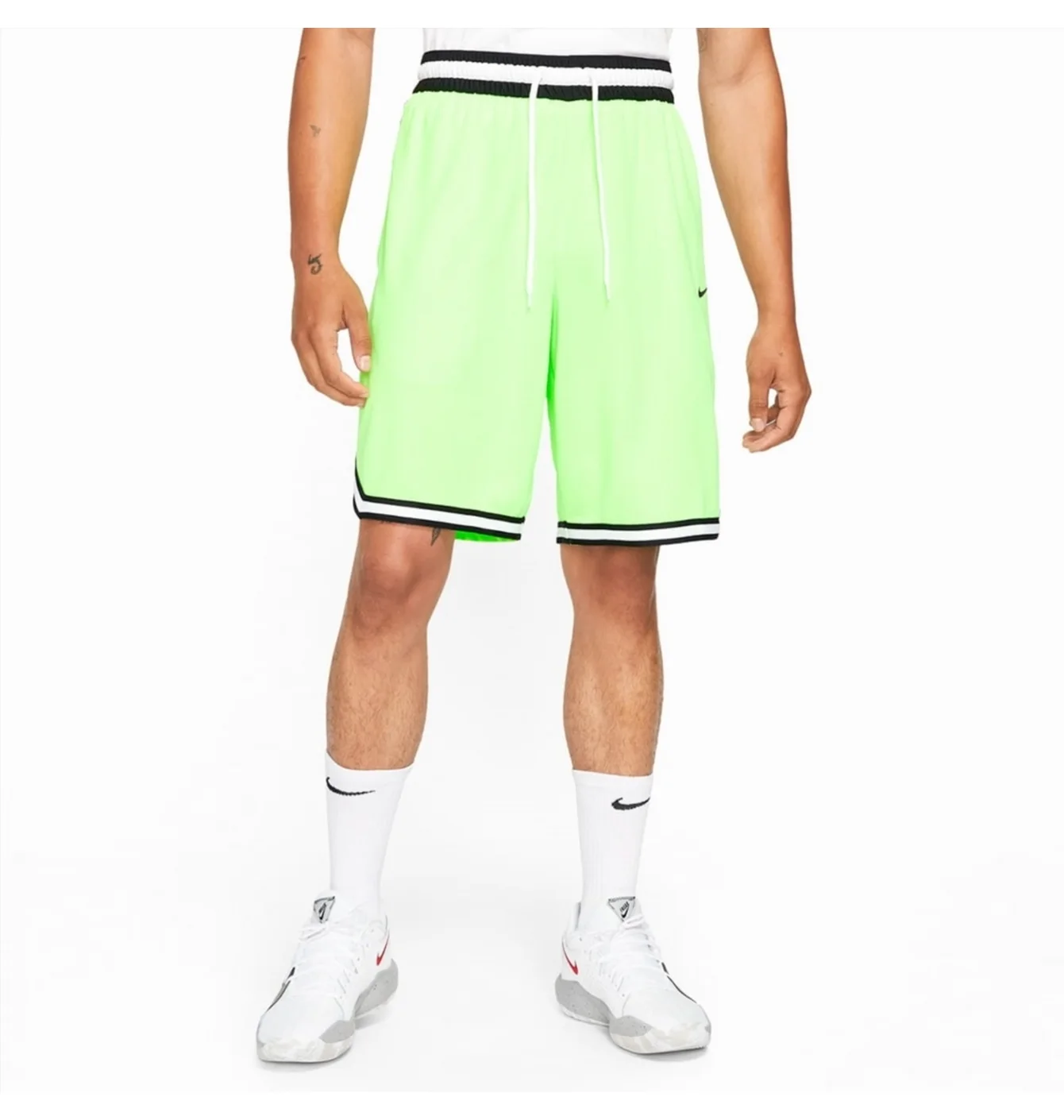 Шорти чоловічі Nike Dri-Fit Dna 3.0 Basketball Shorts Lime Glow Green DA5844-345