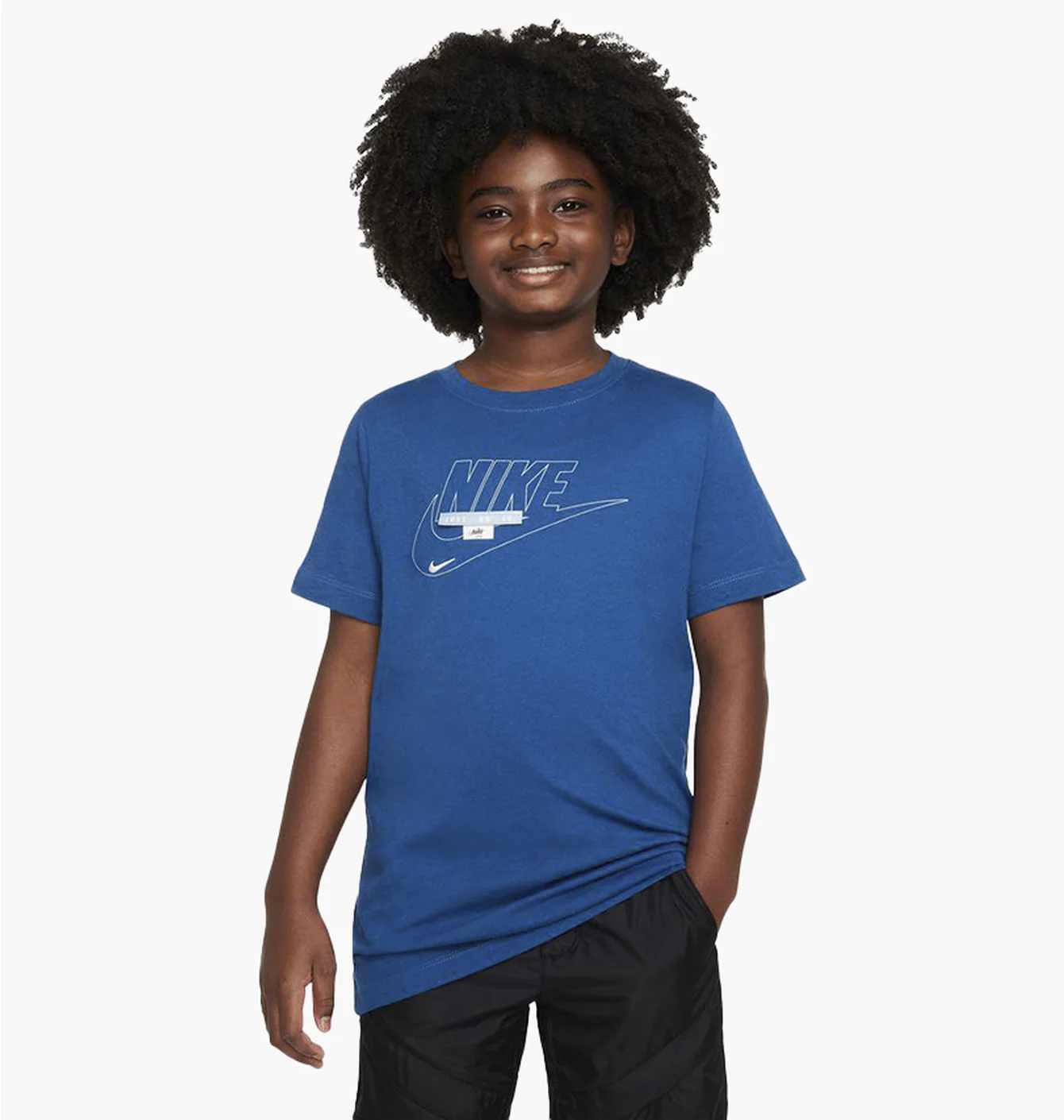 Футболка дитяча Nike Nsw Teeclub Specialty Blue FN9608-476
