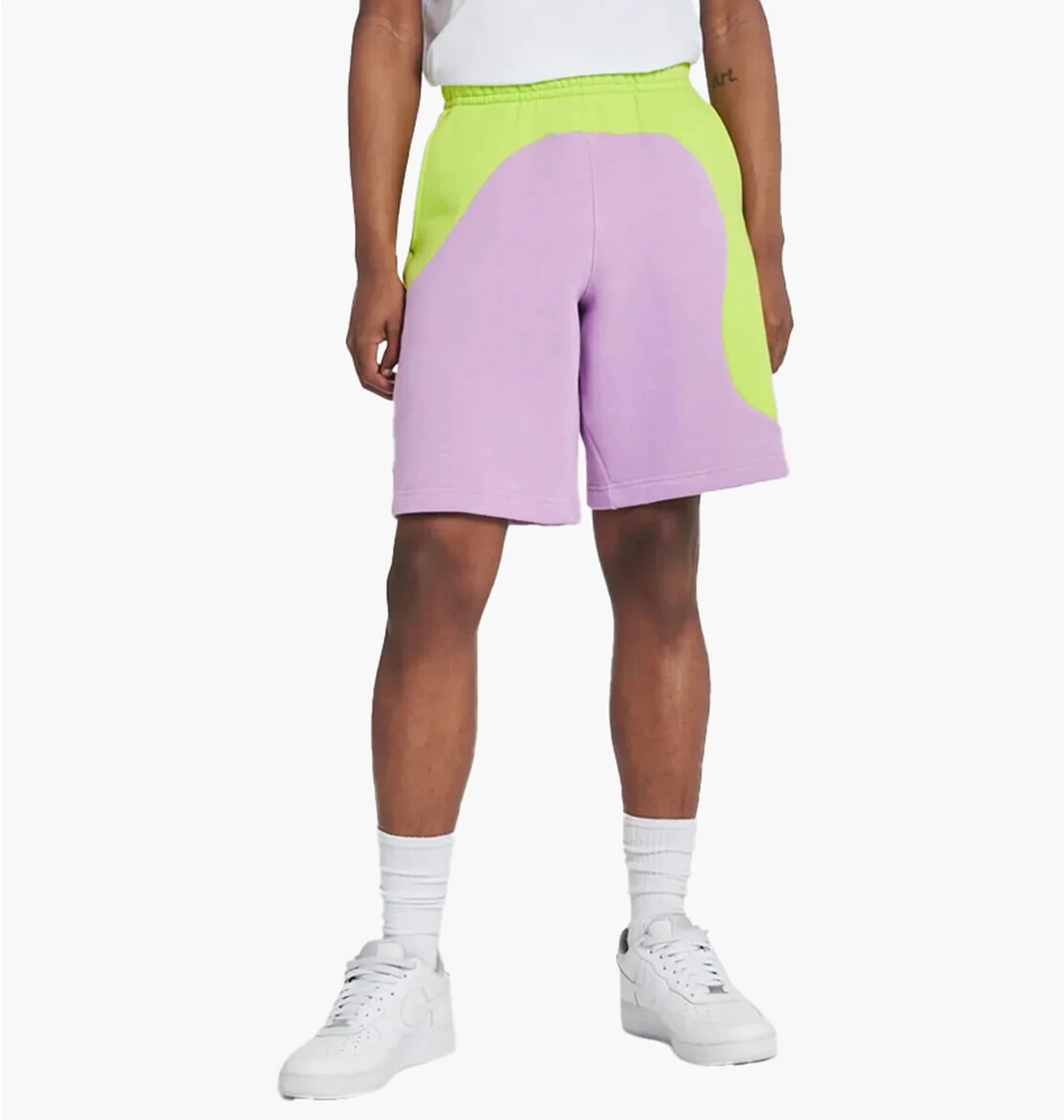 Шорти чоловічі Nike Club Fleece Color Clash Shorts Pink/Grey DR9856-321