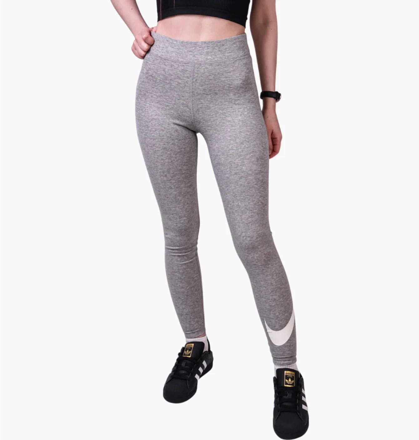 Легінси жіночі Nike Sportswear Classics High-Waisted Graphic Leggings Grey DV7795-063