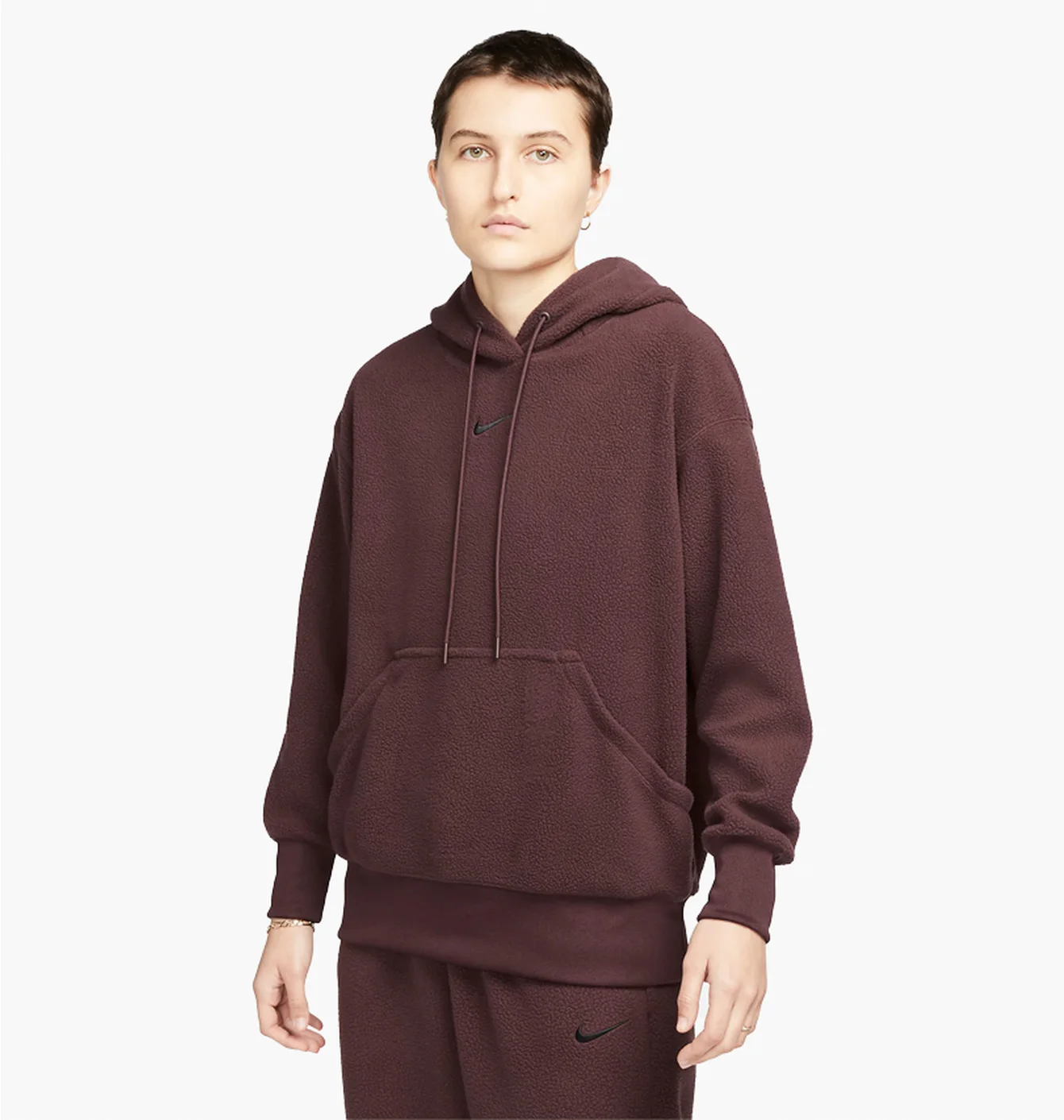 Худі жіноче Nike Sportswear Plush Brown Dq6840-652