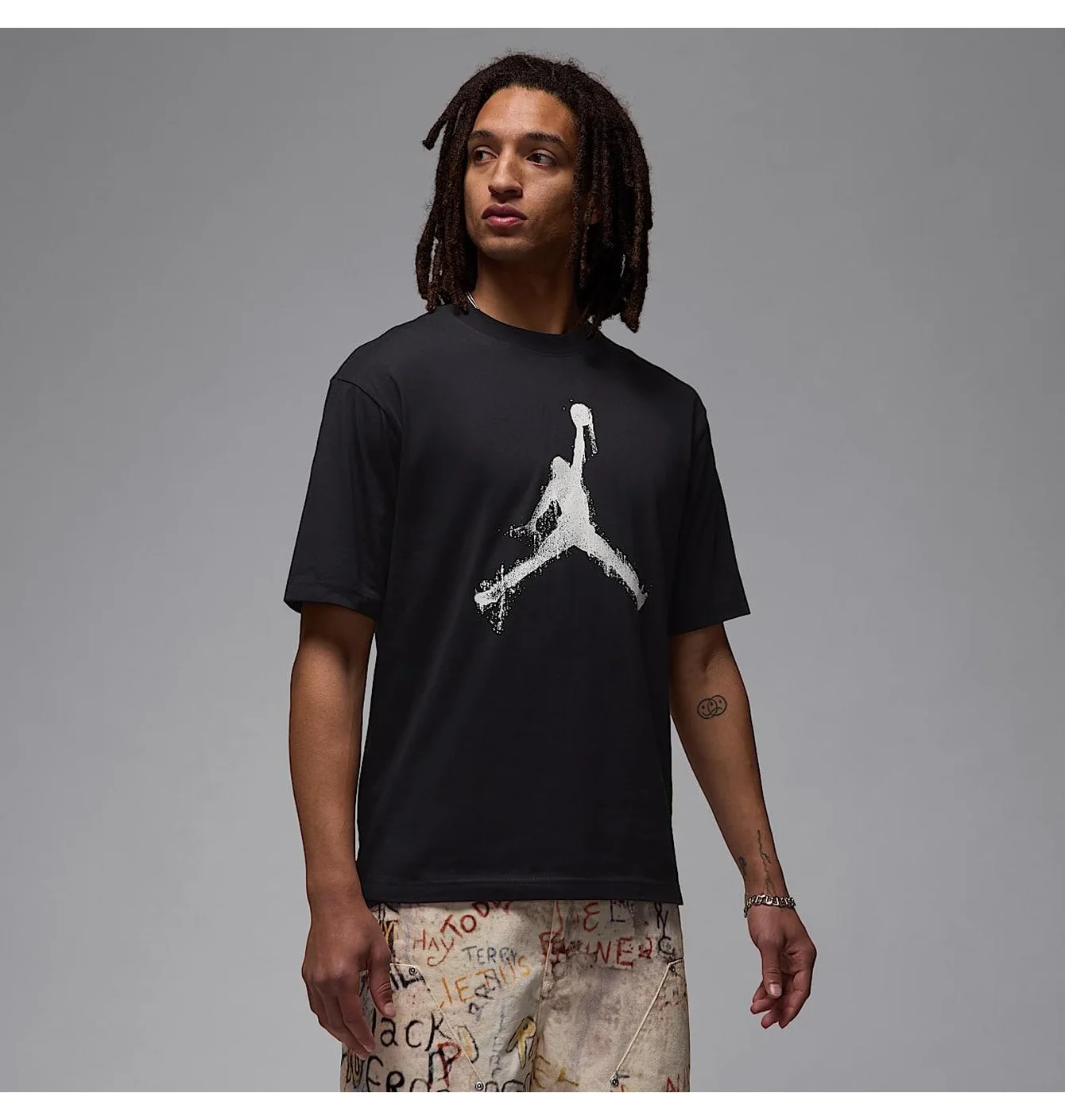 Футболка чоловіча Air Jordan Brk Col Jumpman Black HQ8925-010