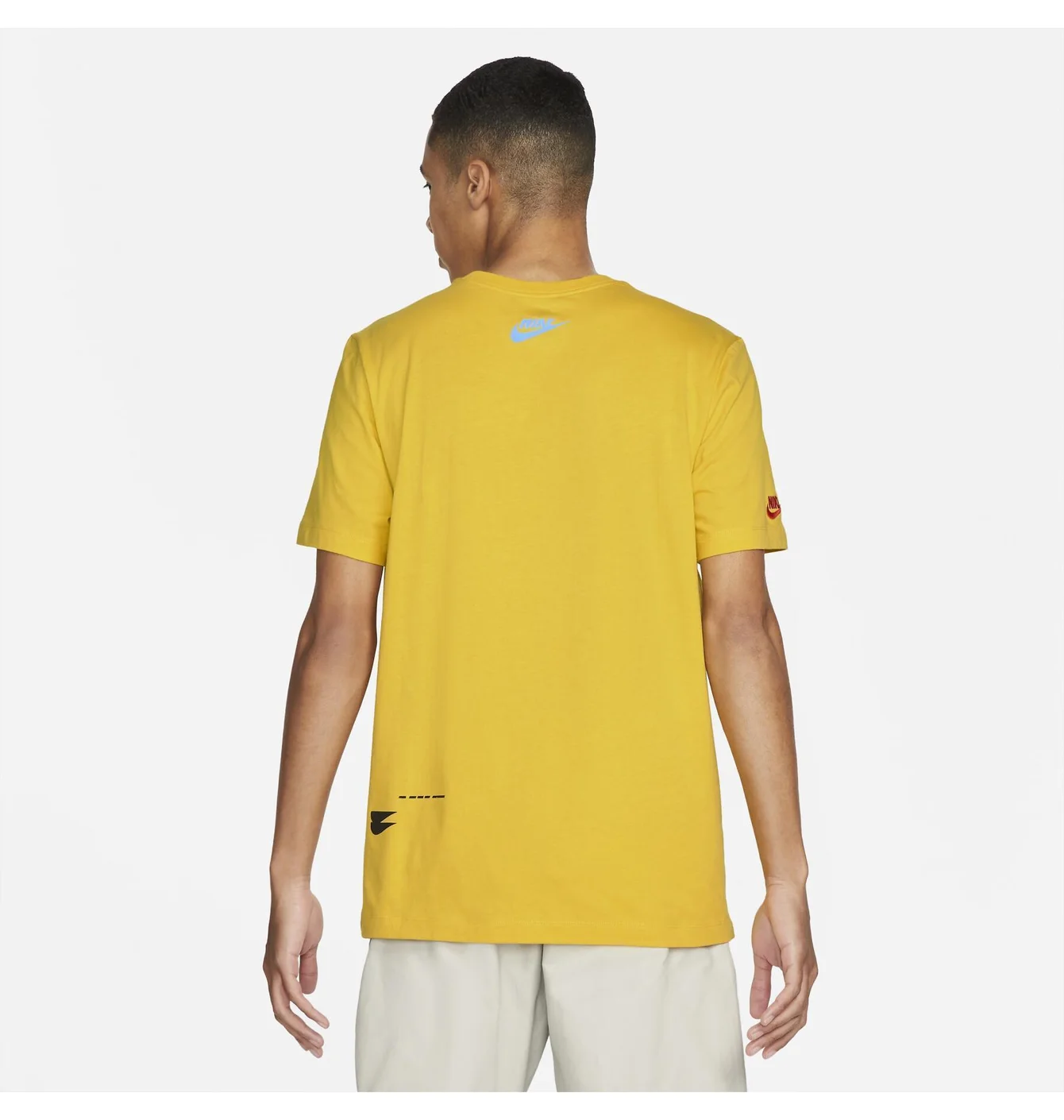 Футболка чоловіча Nike M Nsw Tee Ess+Sprt 2 Yellow Dm6379-709