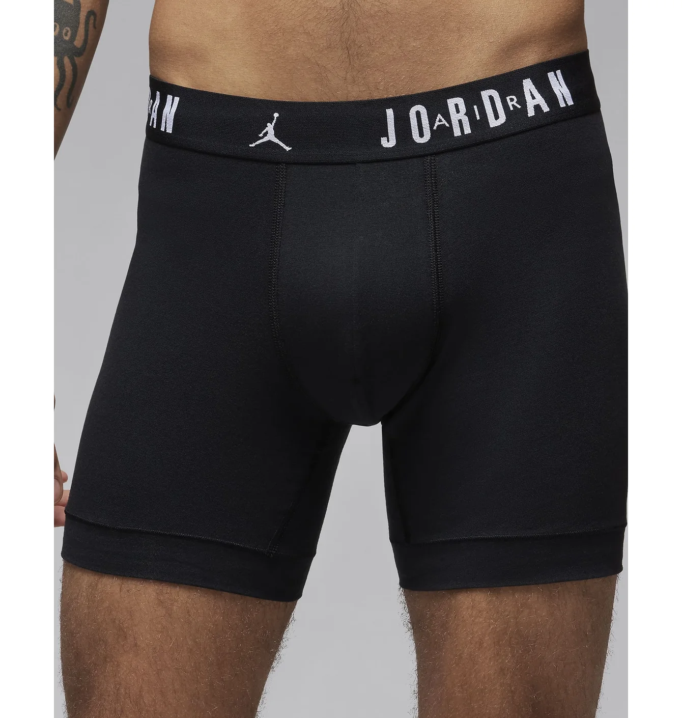 Труси чоловічі Air Jordan Flight Cotton Core Boxer Brief Black (3 шт) JM0622-023