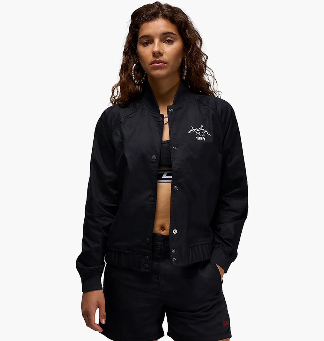 Куртка жіноча Air Jordan Varsity Jacket Black FN5786-010