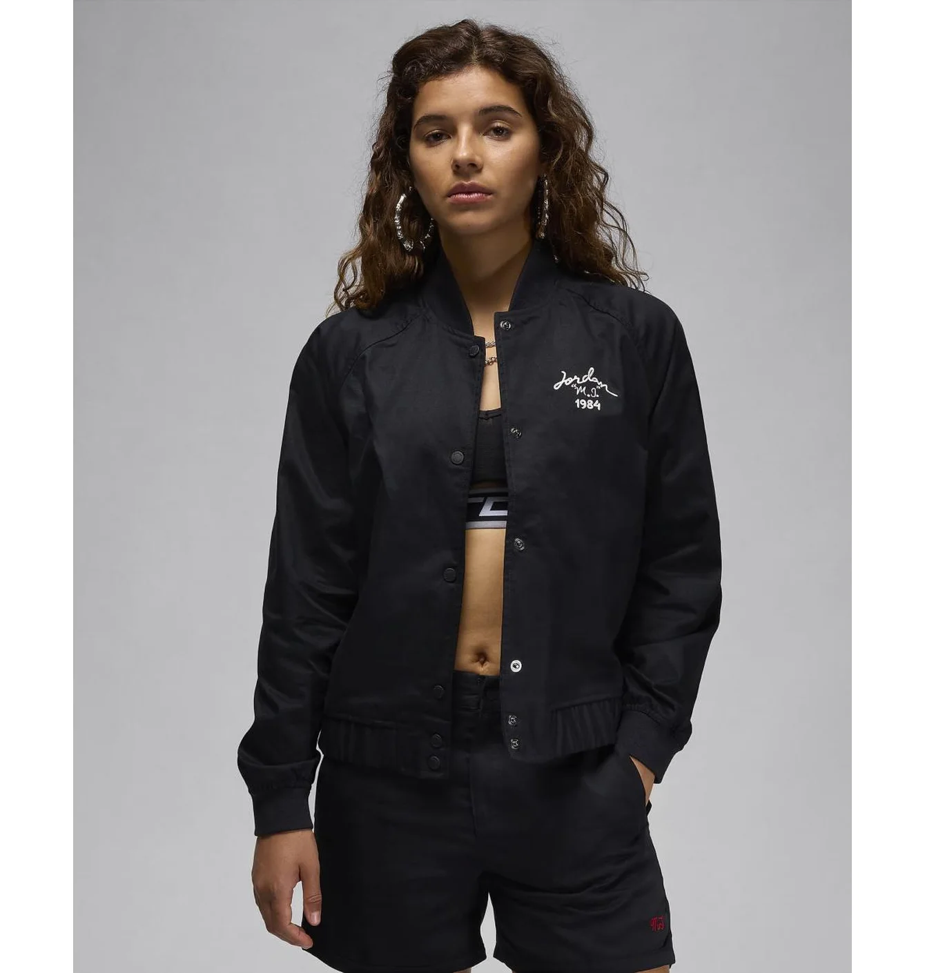 Куртка жіноча Air Jordan Varsity Jacket Black FN5786-010