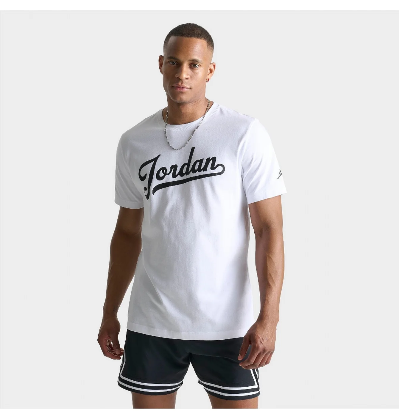 Футболка чоловіча Air Jordan Flight Mvp Cursive T-Shirt White FN5958-100