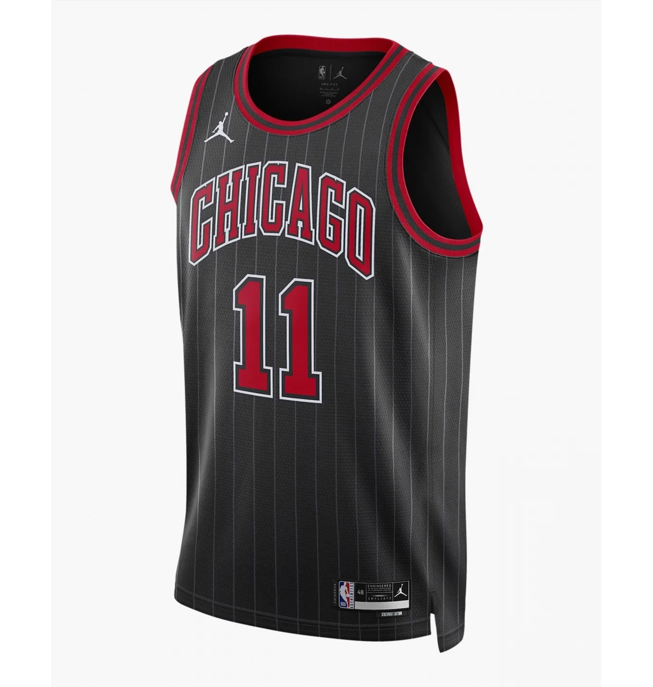 Майка чоловіча Air Jordan Dri-Fit Nba Swingman Chicago Bulls Statement Edition Black DO9521-010