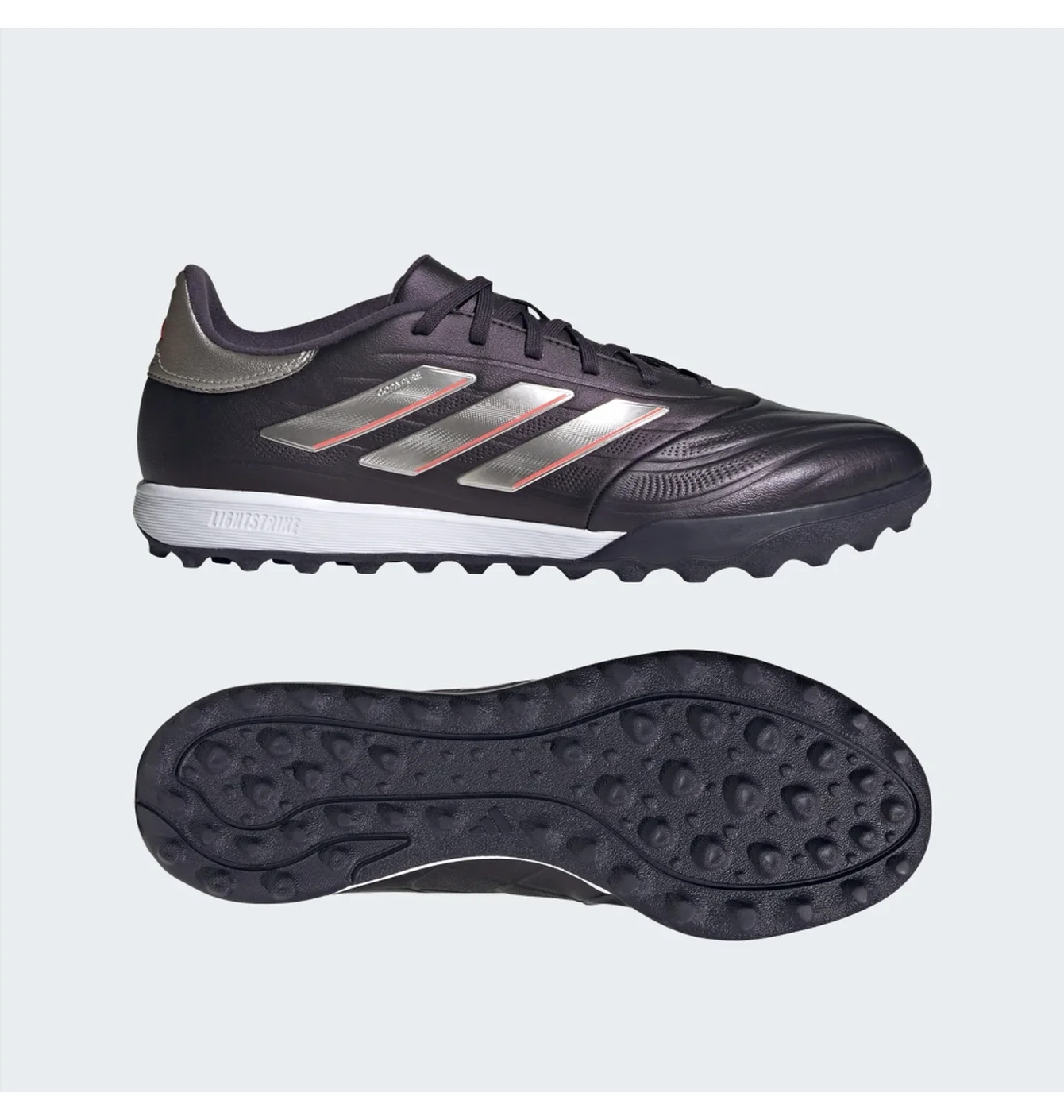 Сороконіжки унісекс Adidas Copa Pure 2 League Turf Soccer Shoes Black IG8720